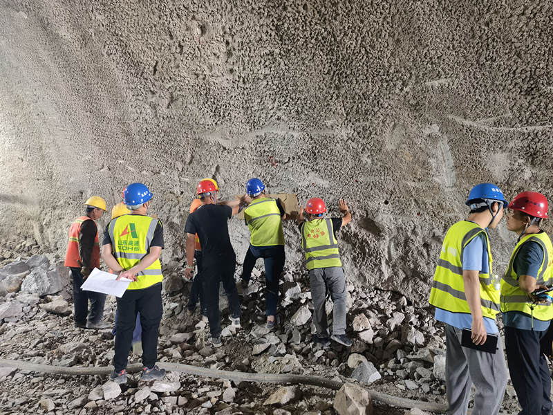 韓王崮隧道右洞初支檢測_副本