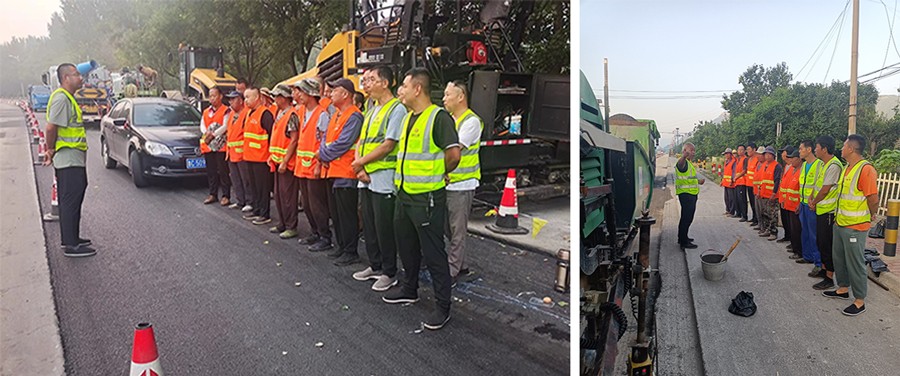 機(jī)械化施工公司S317工程項(xiàng)目工作動(dòng)態(tài)