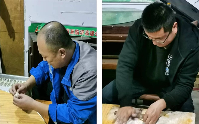 第五區(qū)域項(xiàng)目部冬至小團(tuán)圓，吃上熱餃子