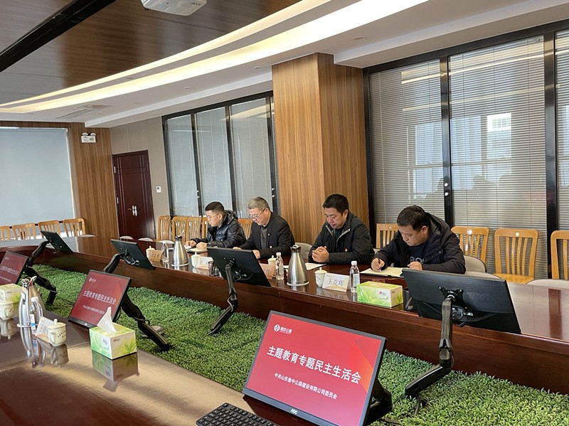 公司黨委召開主題教育專題民主生活會(huì)