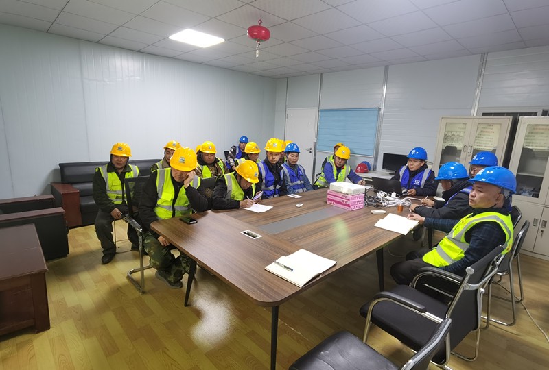 煙臺(tái)快速路梁場(chǎng)項(xiàng)目多種舉措保證施工安全