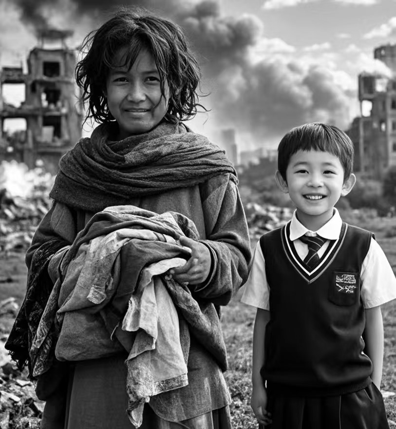 戰(zhàn)火之外，中國祥和