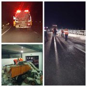  以雪為令，我為平安通行站崗