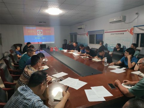 第二工程公司第二項目部組織進行安全專項培訓