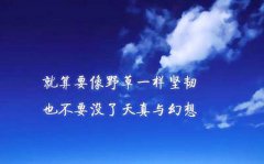 有多艱難，就有多燦爛