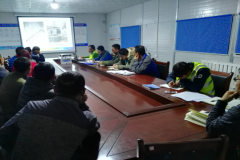 橋隧分公司張店梁場召開梁板預制安全、技術交底會