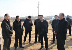 寧陽縣副縣長李甡一行到我部視察工作