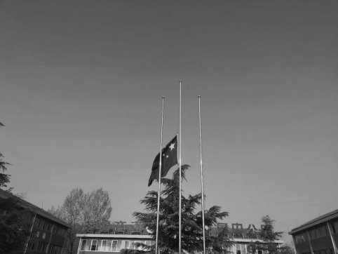 清明節(jié)青蘭項目部舉行哀悼活動