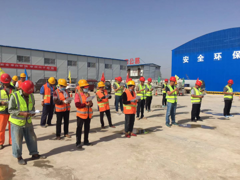 青蘭項(xiàng)目部扎實(shí)推進(jìn)安全生產(chǎn)月活動(dòng)