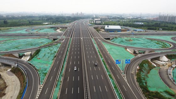 雙魯立交主路、輔路、匝道全面通車