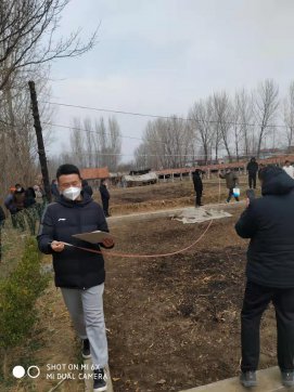 沂源縣人民路城北污水臨時(shí)占地清點(diǎn)工作順利開展